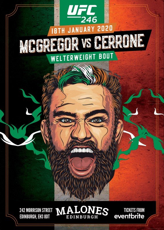 UFC 246 McGregor v Cerrone Live TV