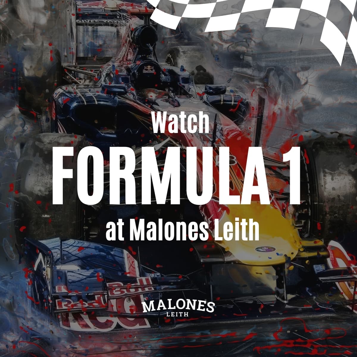 Watch Formula 1 F1 races in Leith at Malones Leith